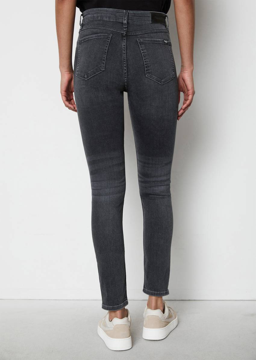 Jeans model Kaj skinny cropped made of blended organic cotton