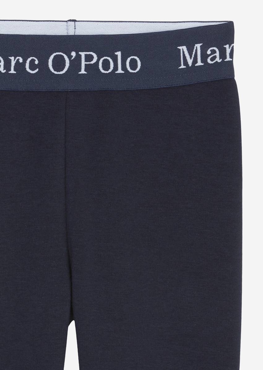 KIDS-GIRLS thermal leggings from warm cotton mix