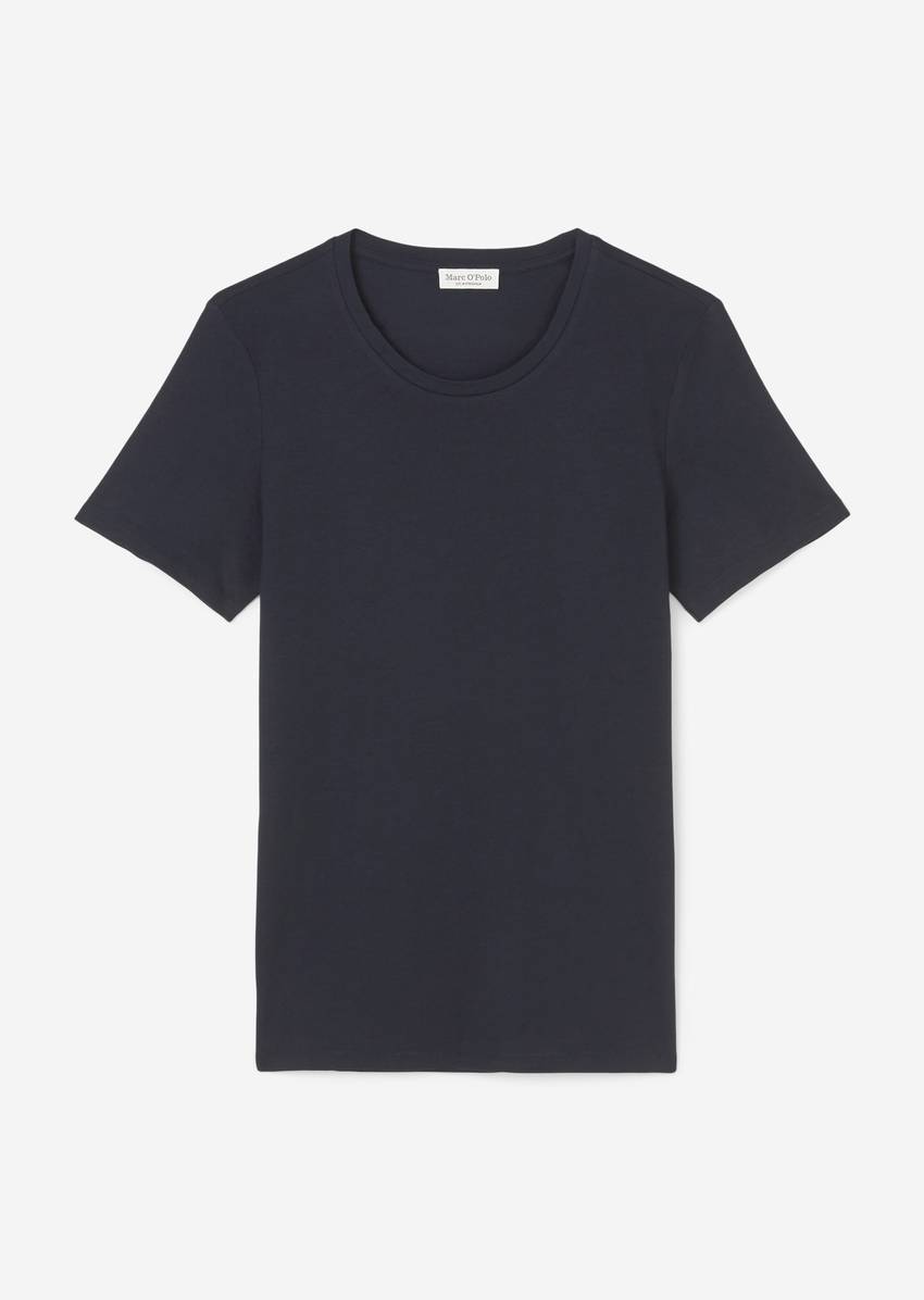 Round neck T-shirt, regular fit made from organic cotton singe jersey