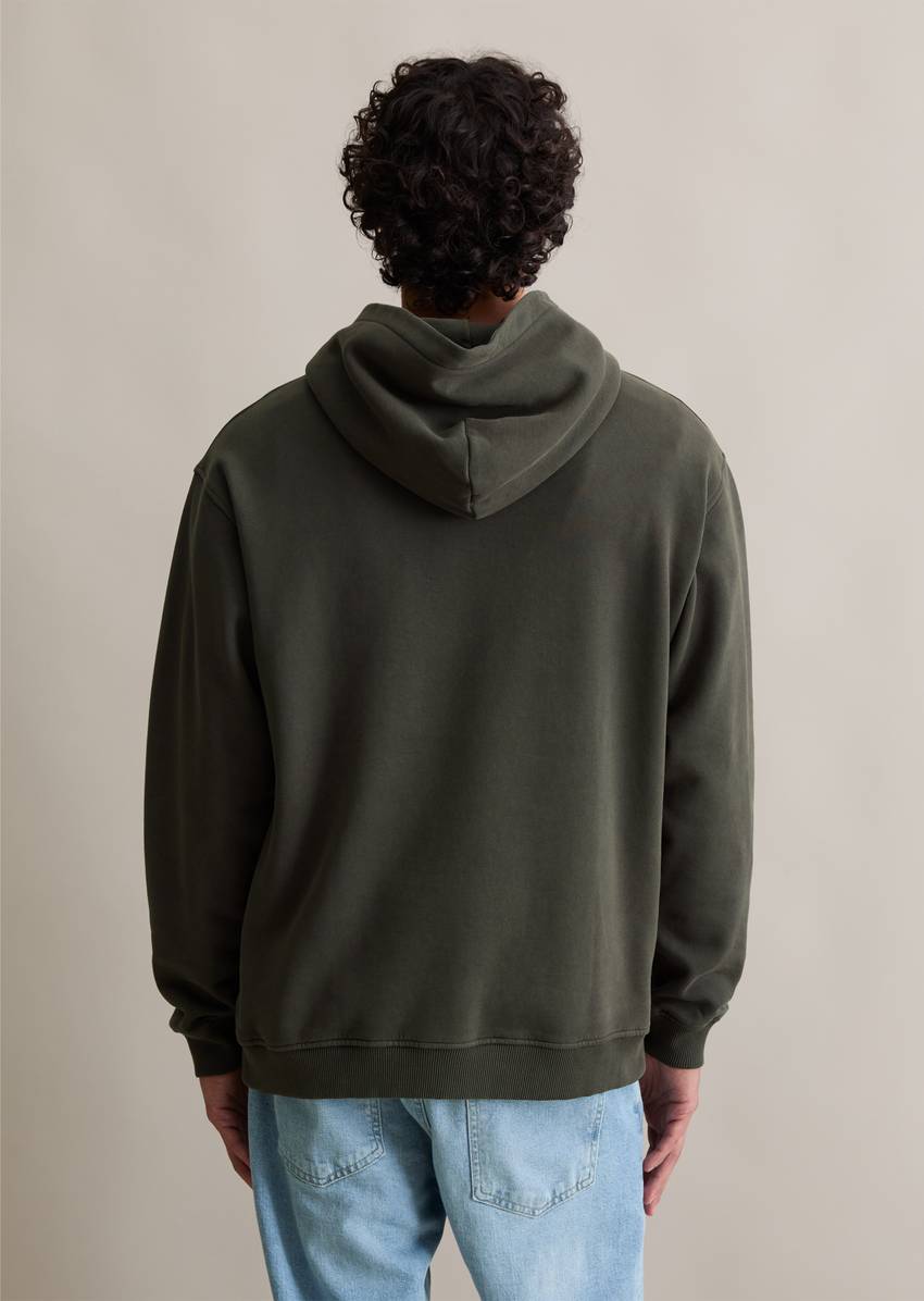 Hoodie relaxed made from pure organic cotton