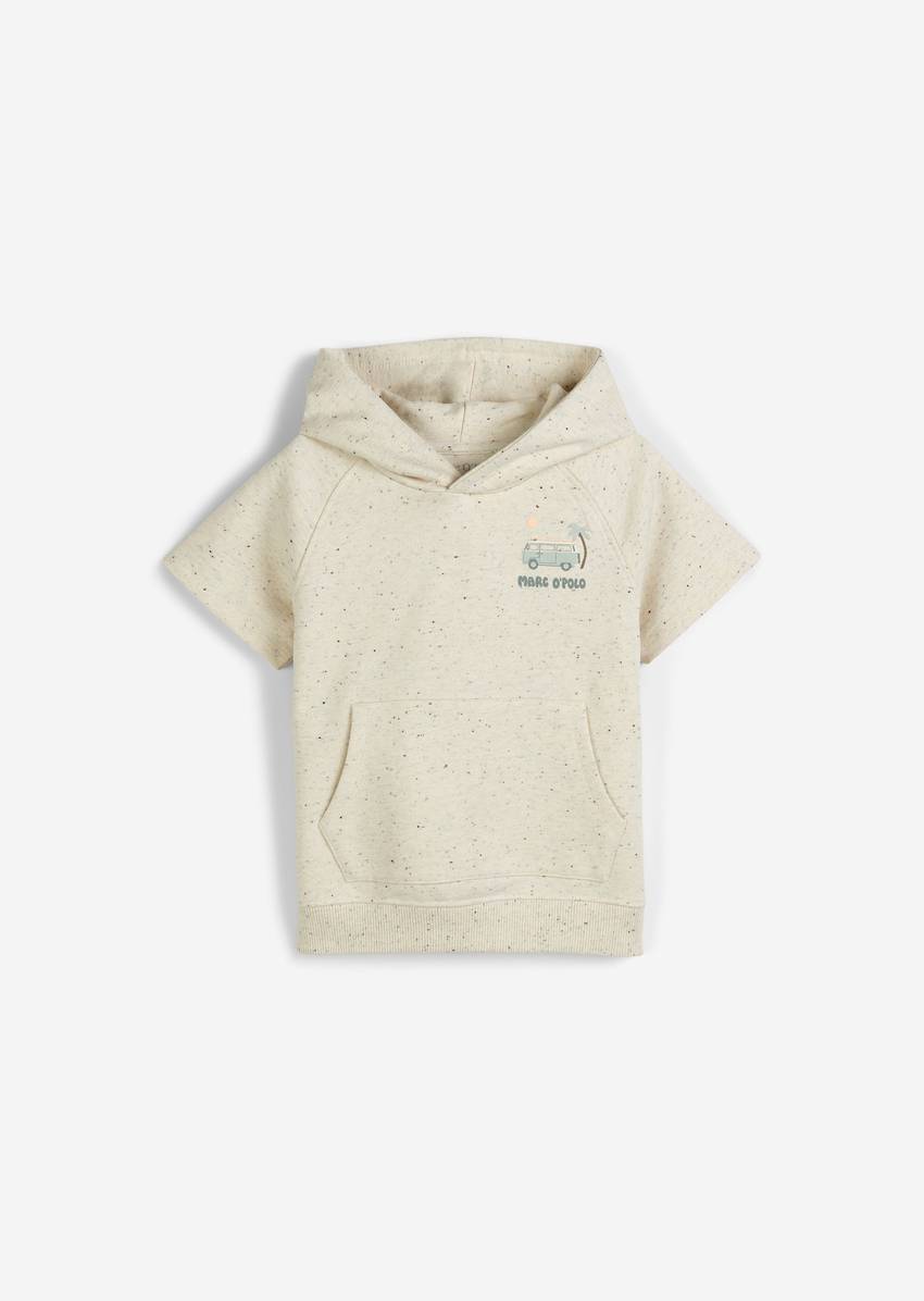 KIDS-BOYS short-sleeved hoodie with fanny pack