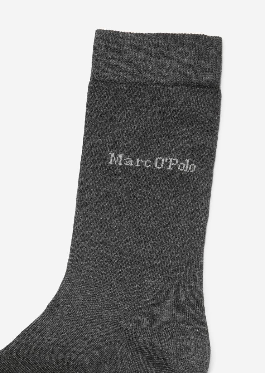 Logo socks in a pack of two