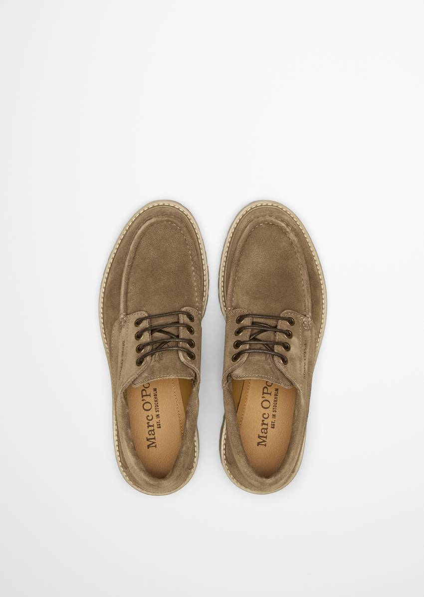 Boat shoe model Armin with a strong profile