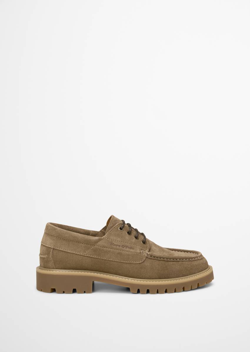 Boat shoe model Armin with a strong profile