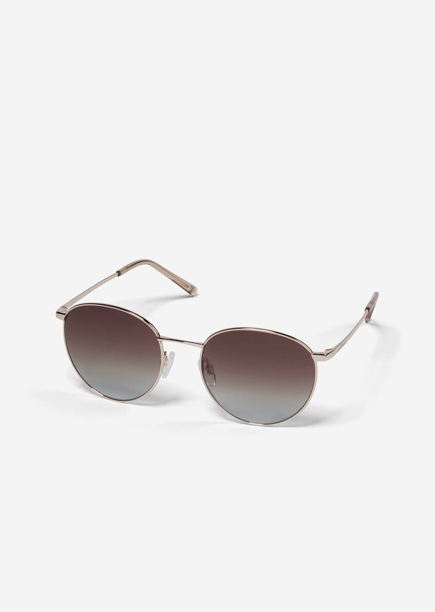 Unisex sunglasses with metal frames