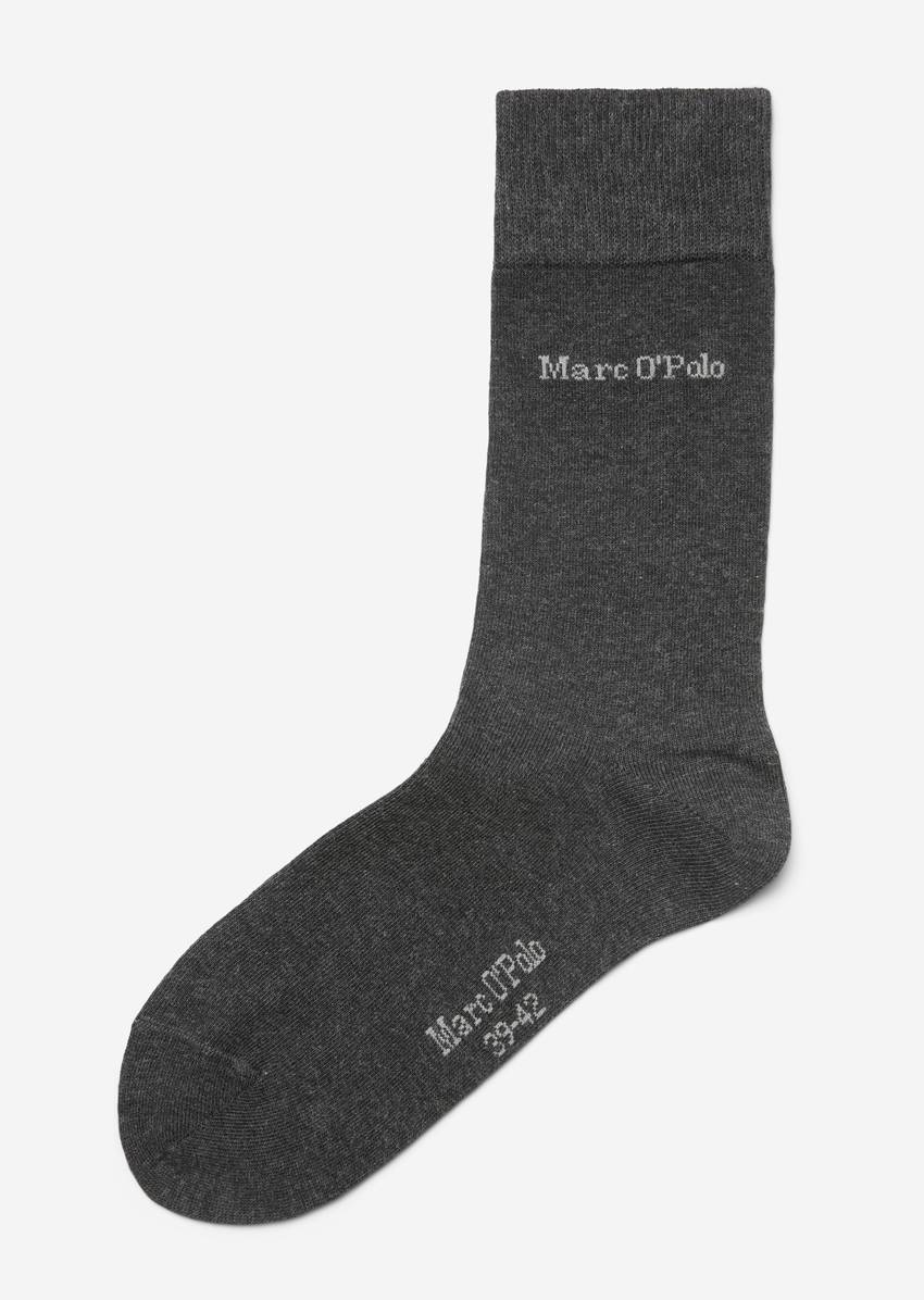 Logo socks in a pack of two