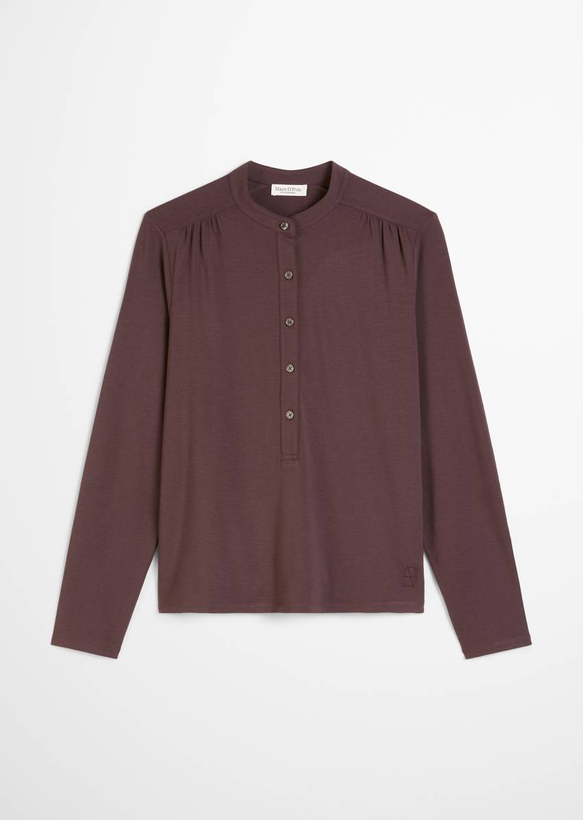 Relaxed jersey blouse with TENCEL™ Modal