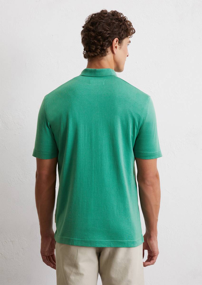 DfC polo shirt jersey regular made from pure organic cotton