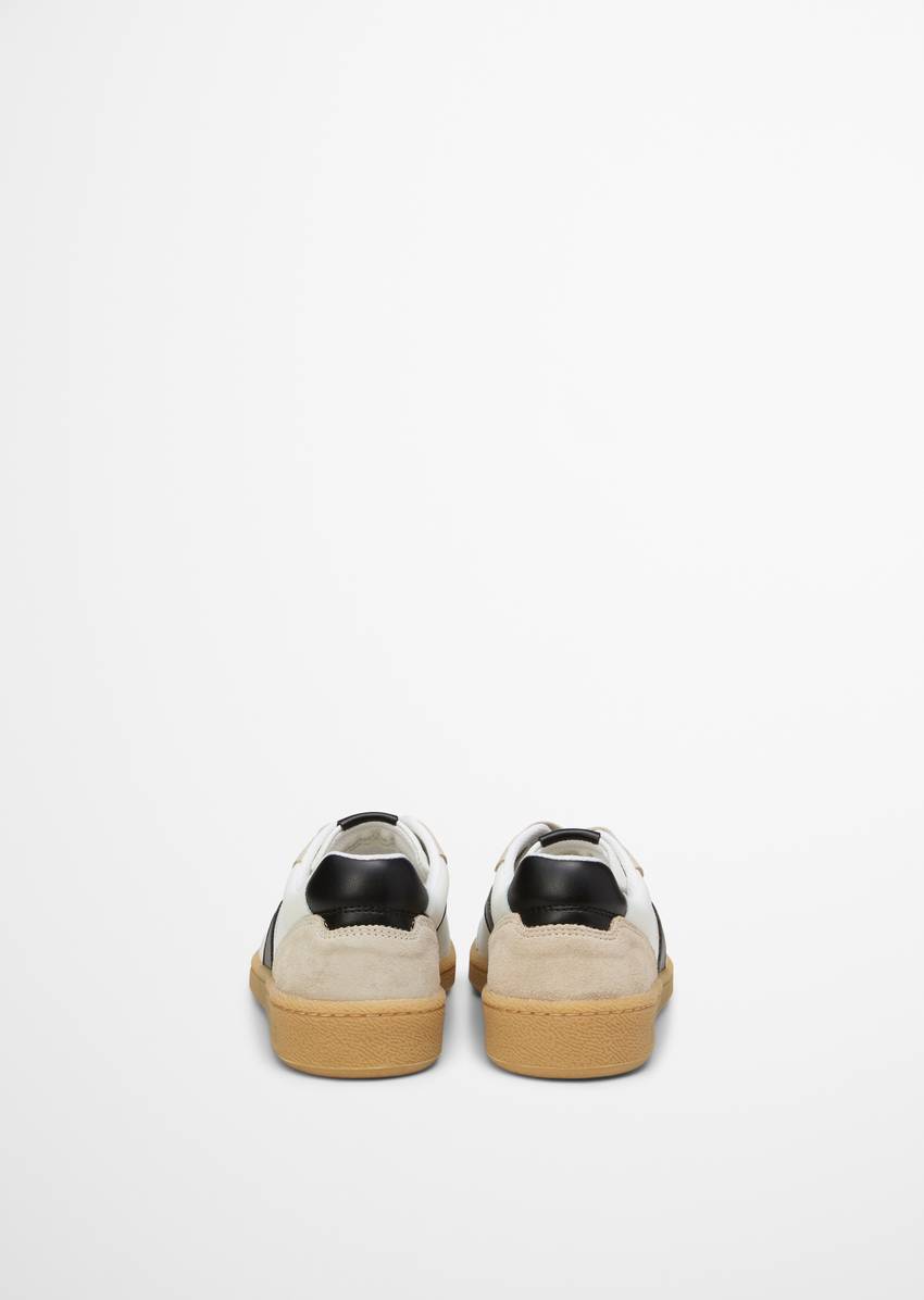 Sneaker made from fine cowhide