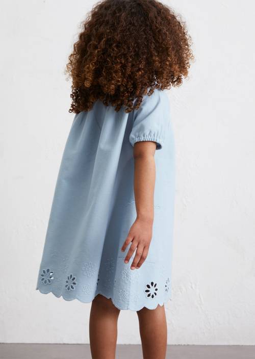 KIDS-GIRLS dress with pretty embroidery