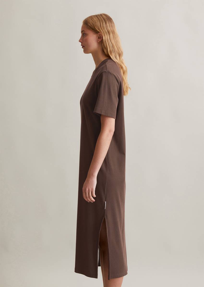 DfC jersey dress relaxed made from ribbed organic cotton