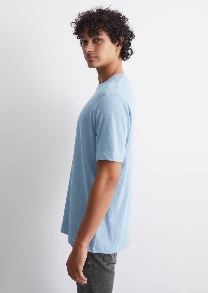 T-shirt regular made from soft slub jersey fabric