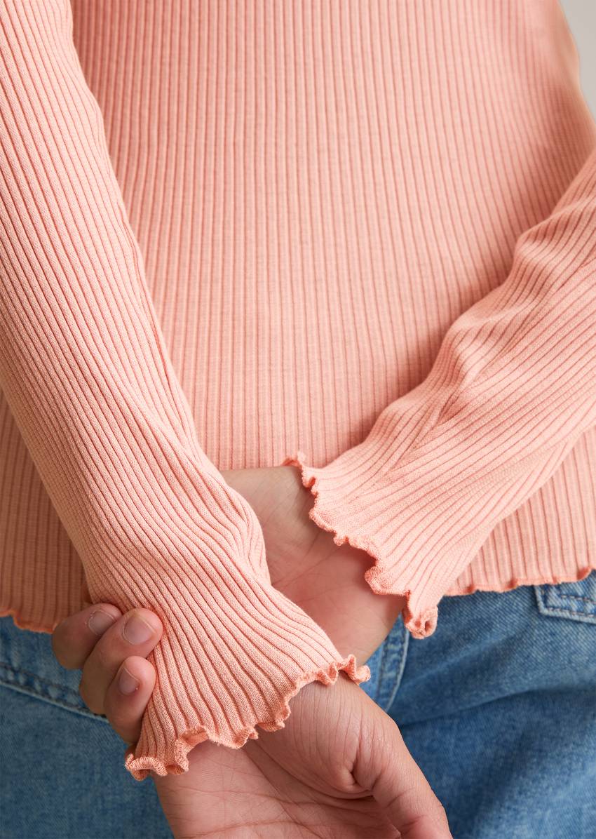 DfC longsleeve slim made from organic cotton stretch