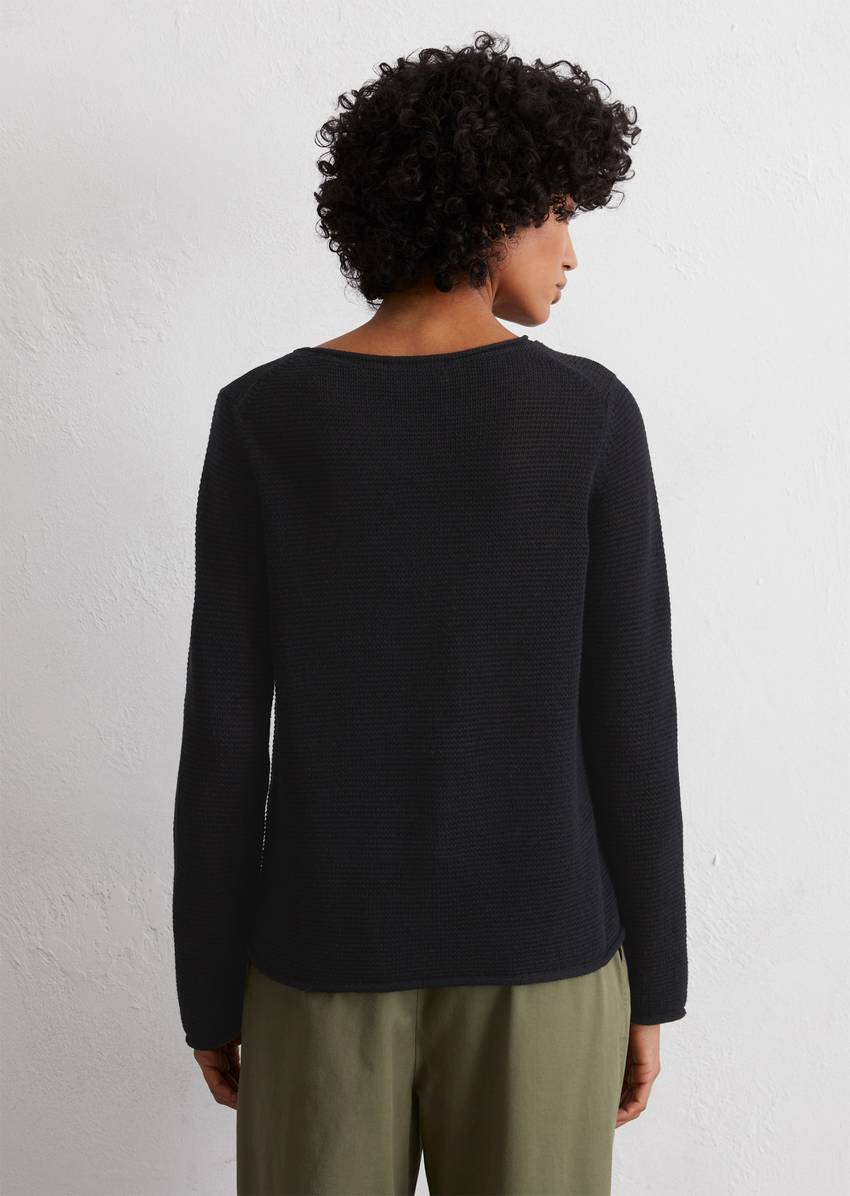 DfC Sweater regular made from soft cotton yarn