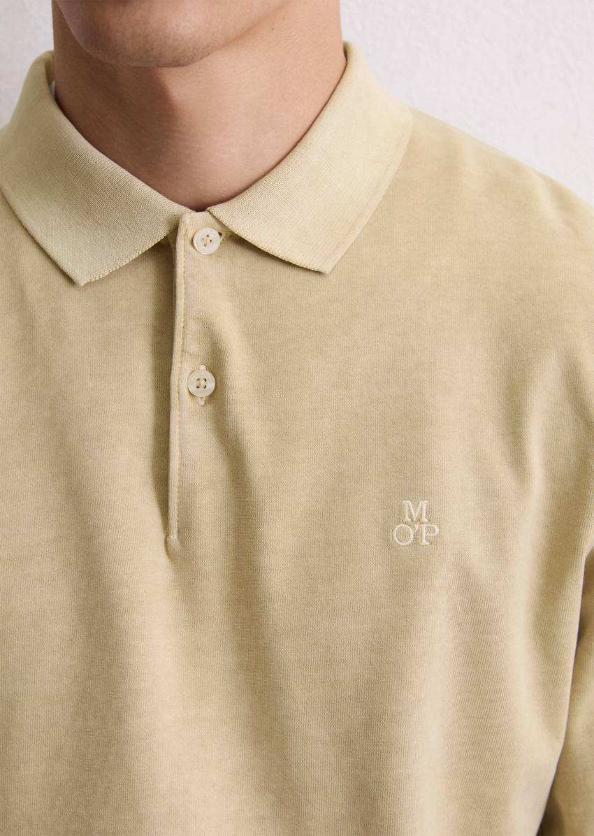 Polo shirt jersey regular made from pure organic cotton