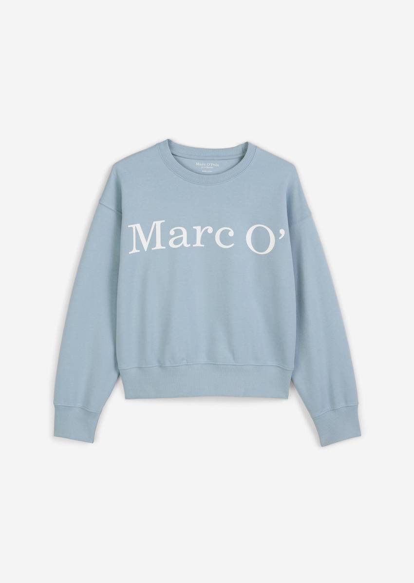 TEENS-GIRLS logo sweatshirt made from organic cotton