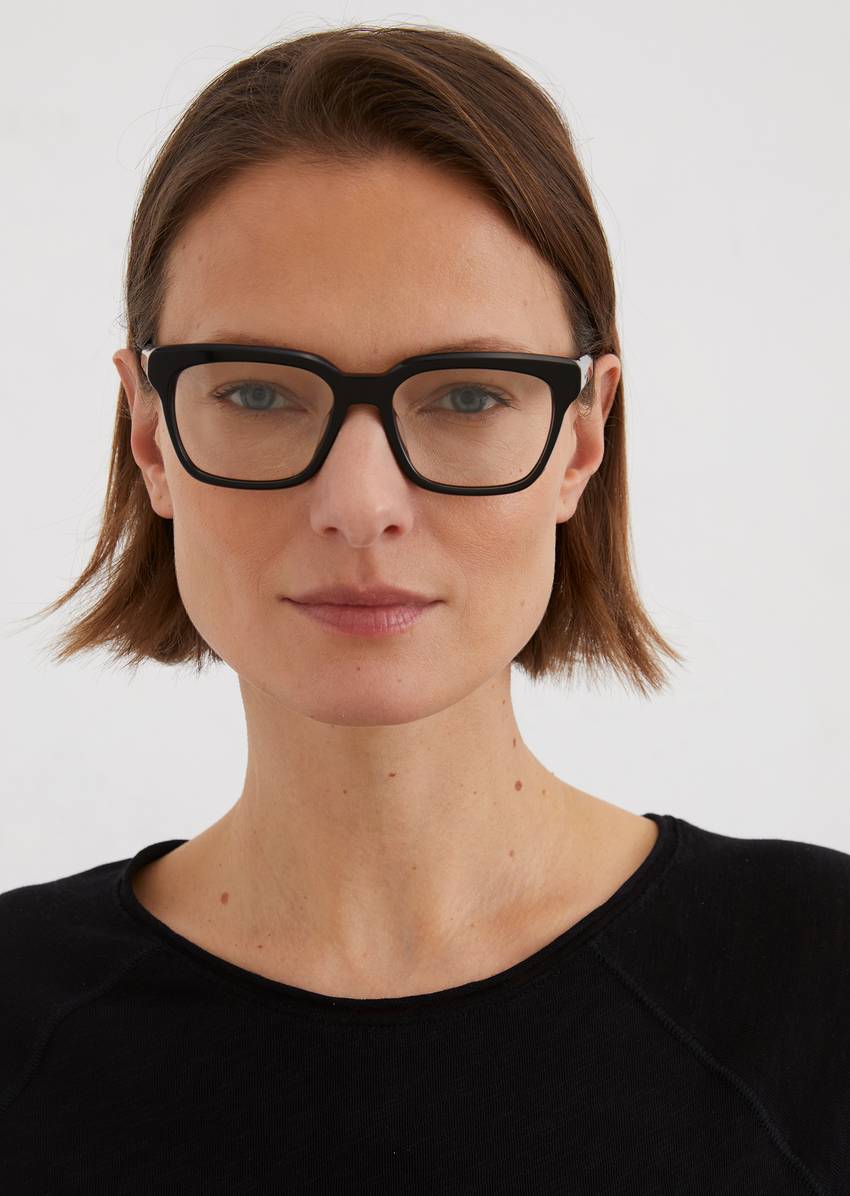 Unisex glasses made from lightweight organic acetate