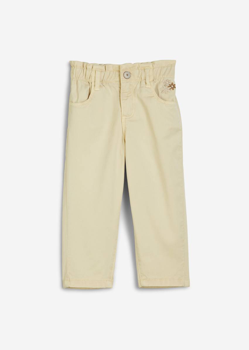 KIDS-GIRLS Jeans with embroidered flowers