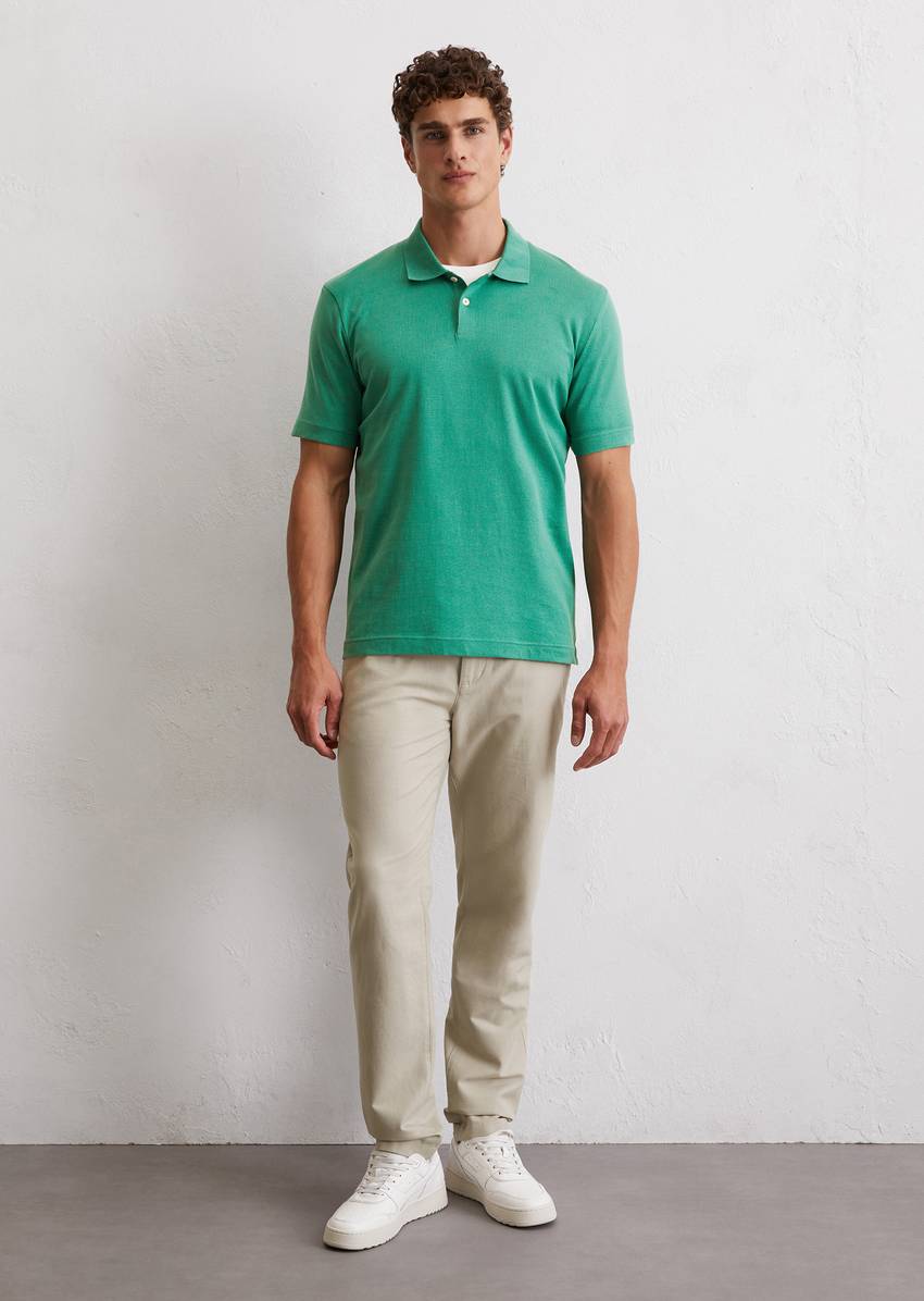 DfC polo shirt jersey regular made from pure organic cotton