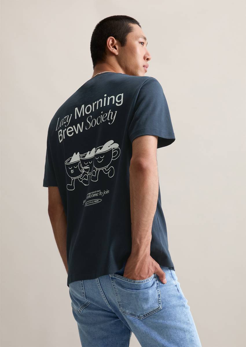 DfC T-Shirt relaxed with stimulating back print