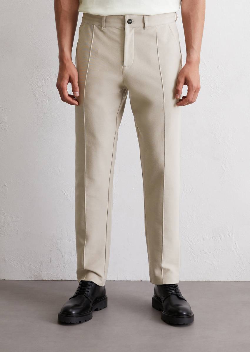 Jersey pants regular made from pure organic cotton