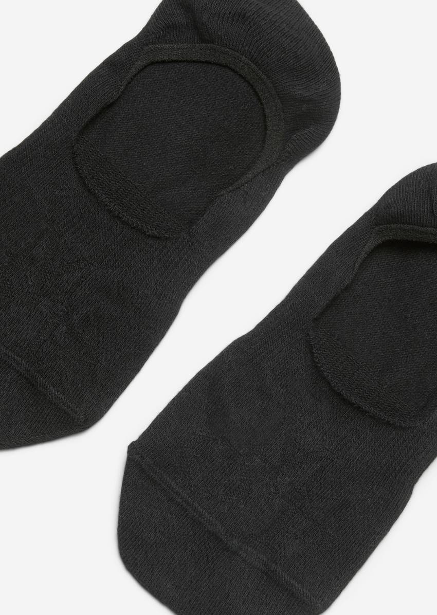 Shoe liner socks in a pack of two