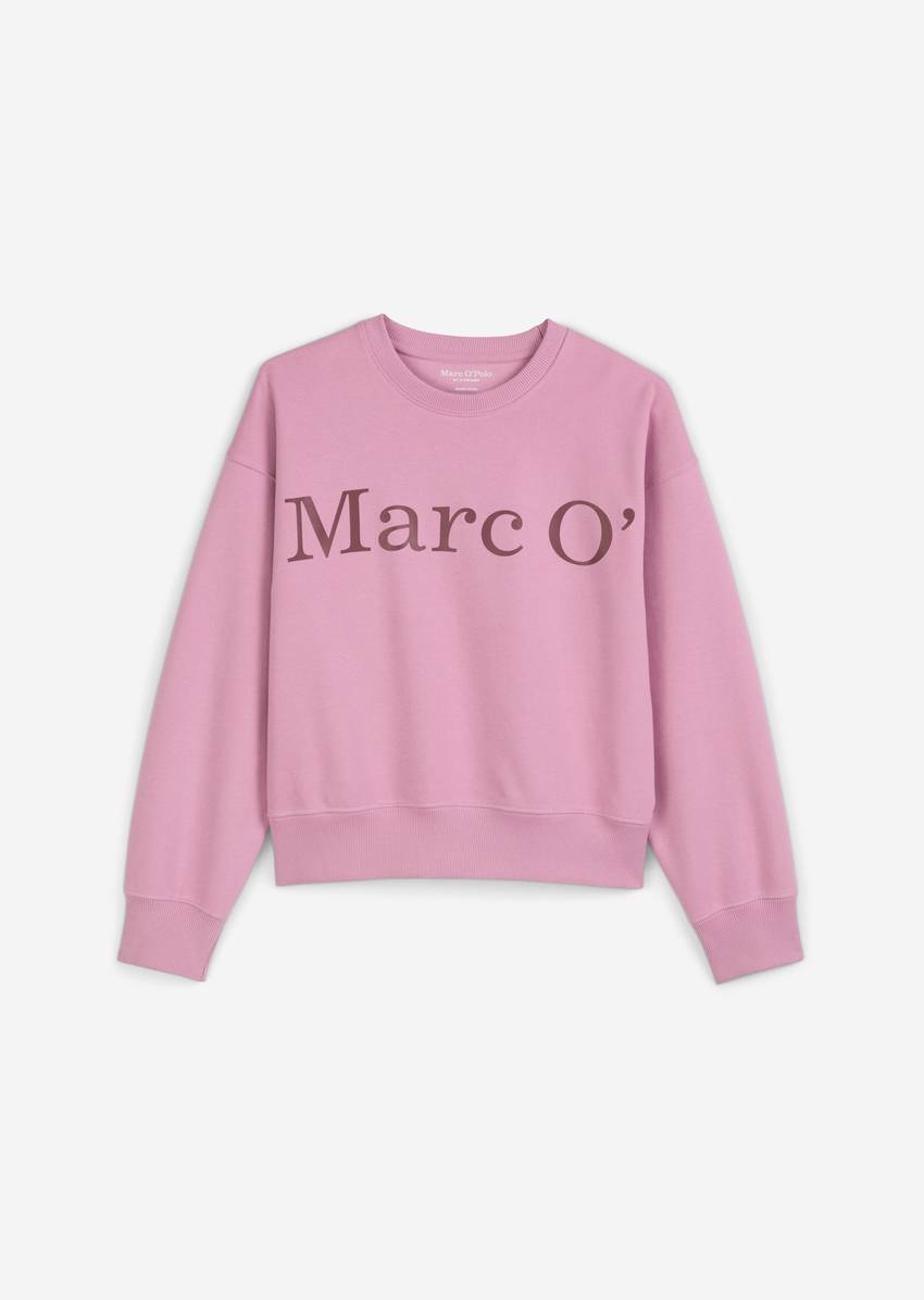 TEENS-GIRLS logo sweatshirt made from organic cotton