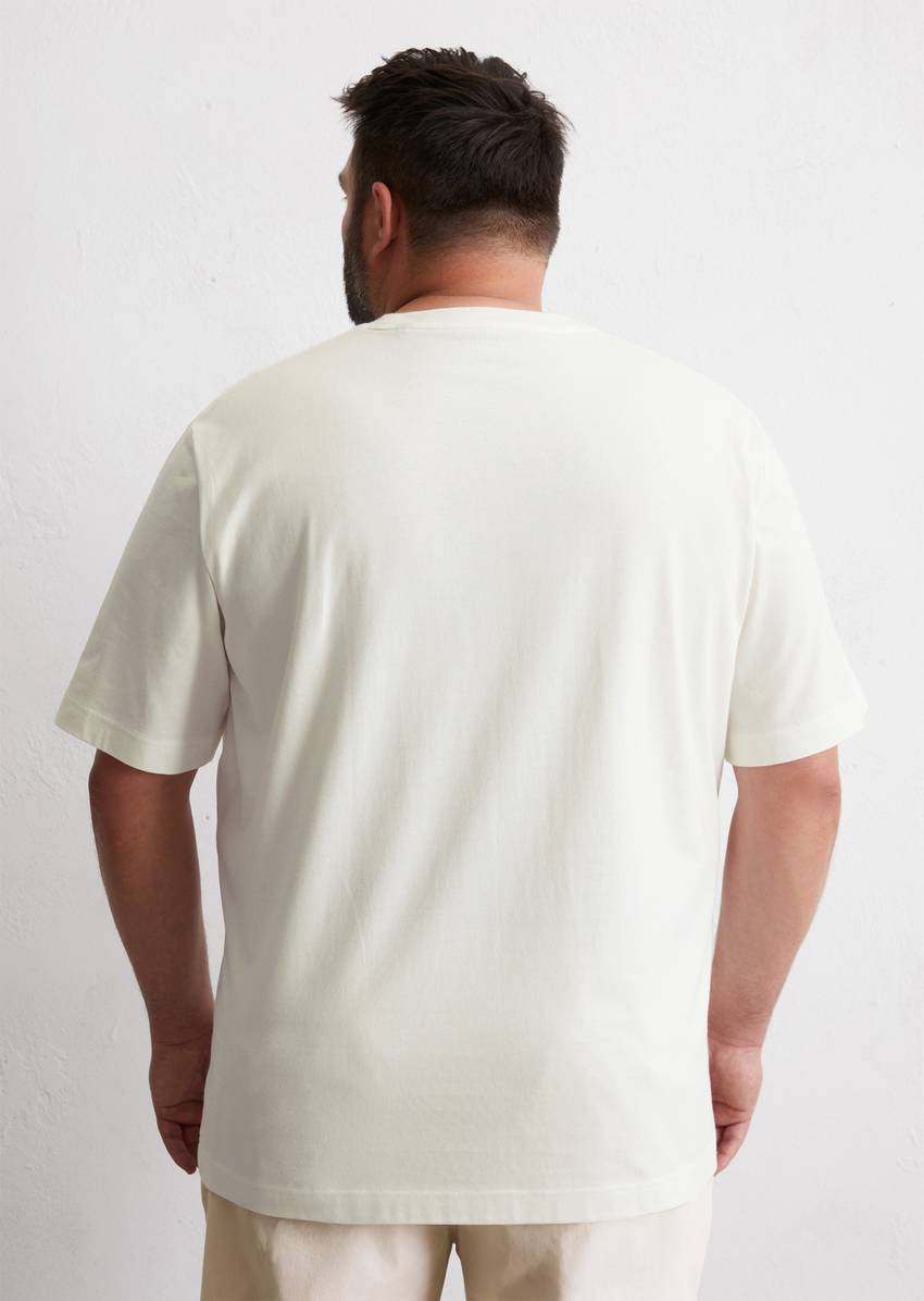 T-shirt regular made from pure organic cotton