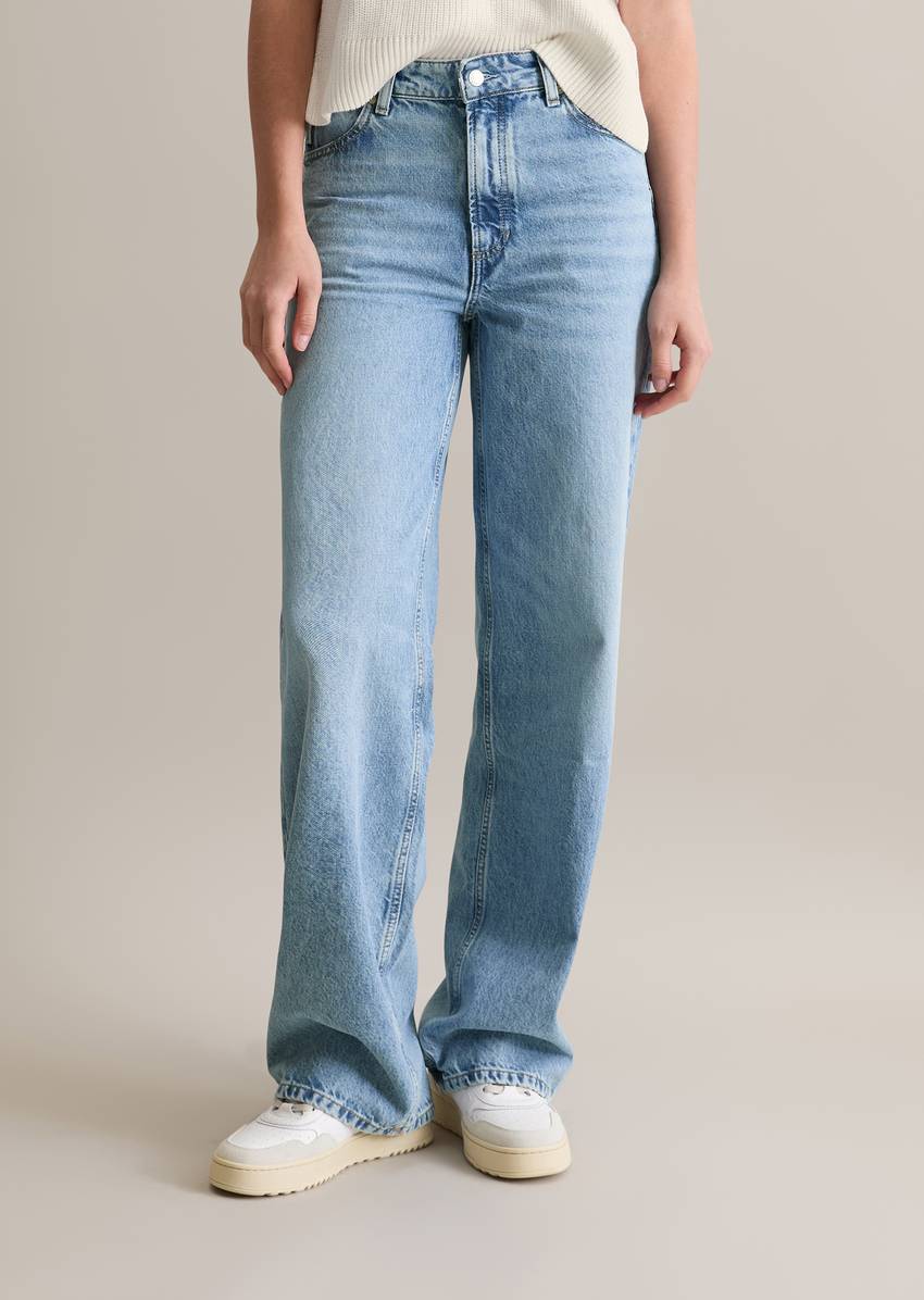 Jeans model Tomma wide Made from lightweight organic cotton