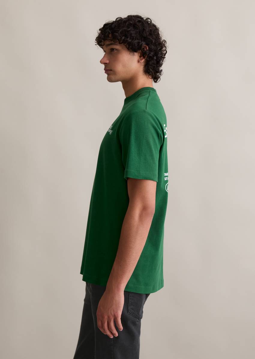 Relaxed T-shirt with casual back print