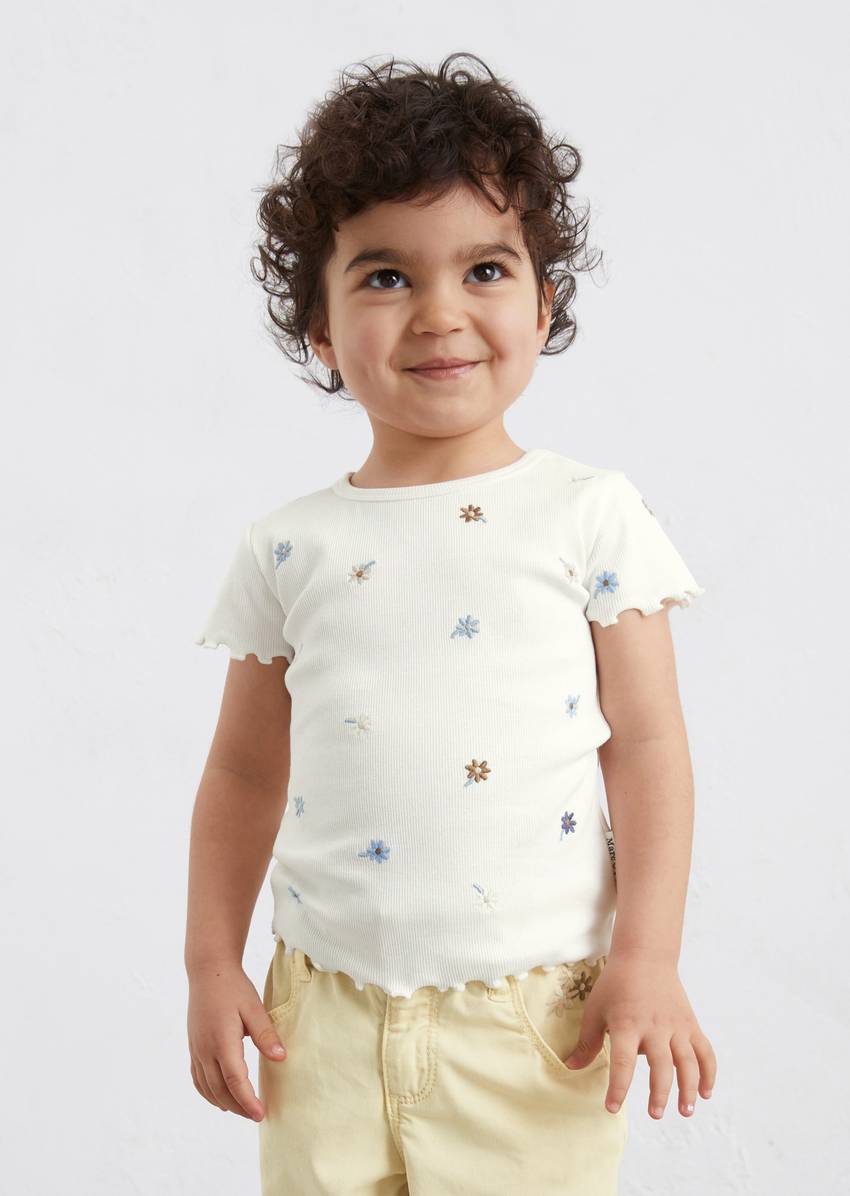 KIDS-GIRLS T-Shirt with floral pattern