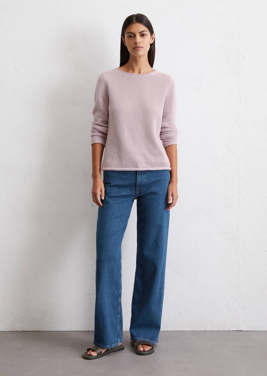 DfC Sweater regular made from soft cotton yarn