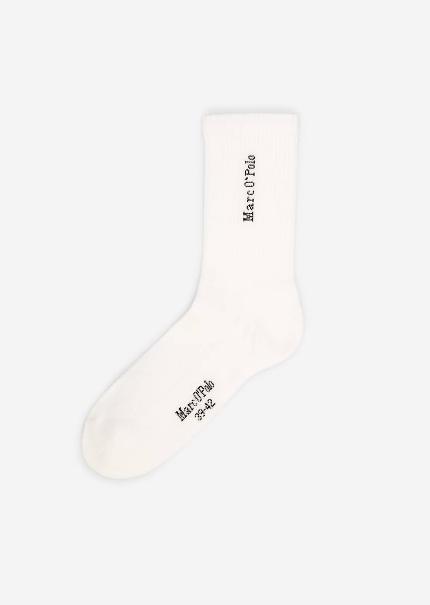 Sporty ribbed socks Pack of two