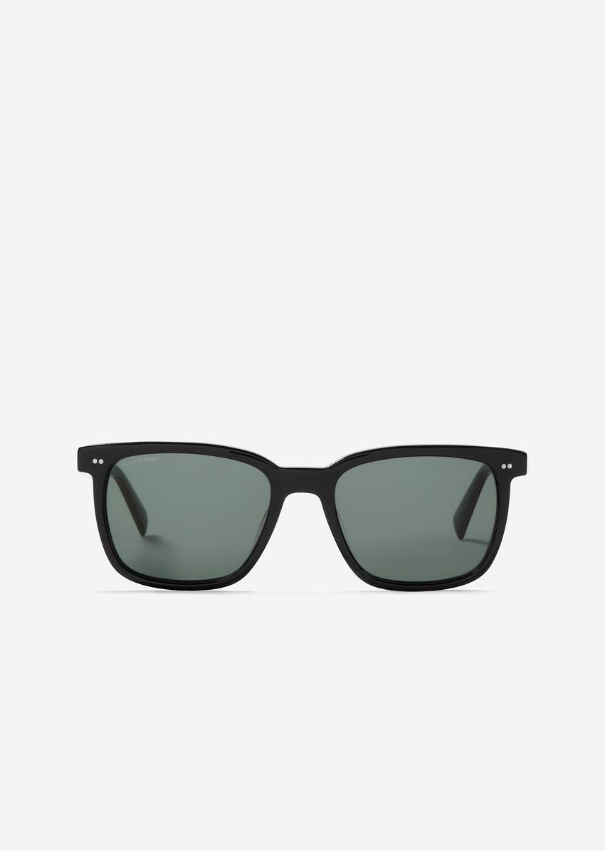 Men's sunglasses made from organic acetate
