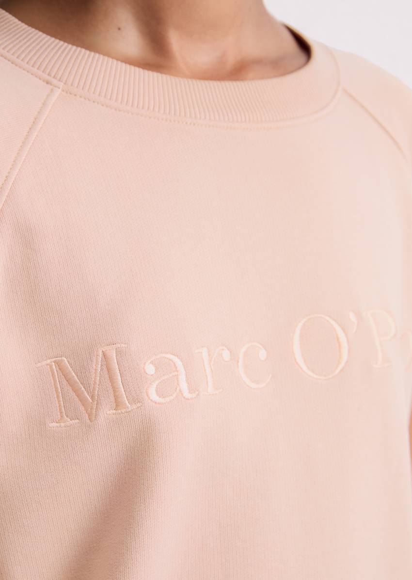 Logo sweatshirt relaxed made from organic cotton