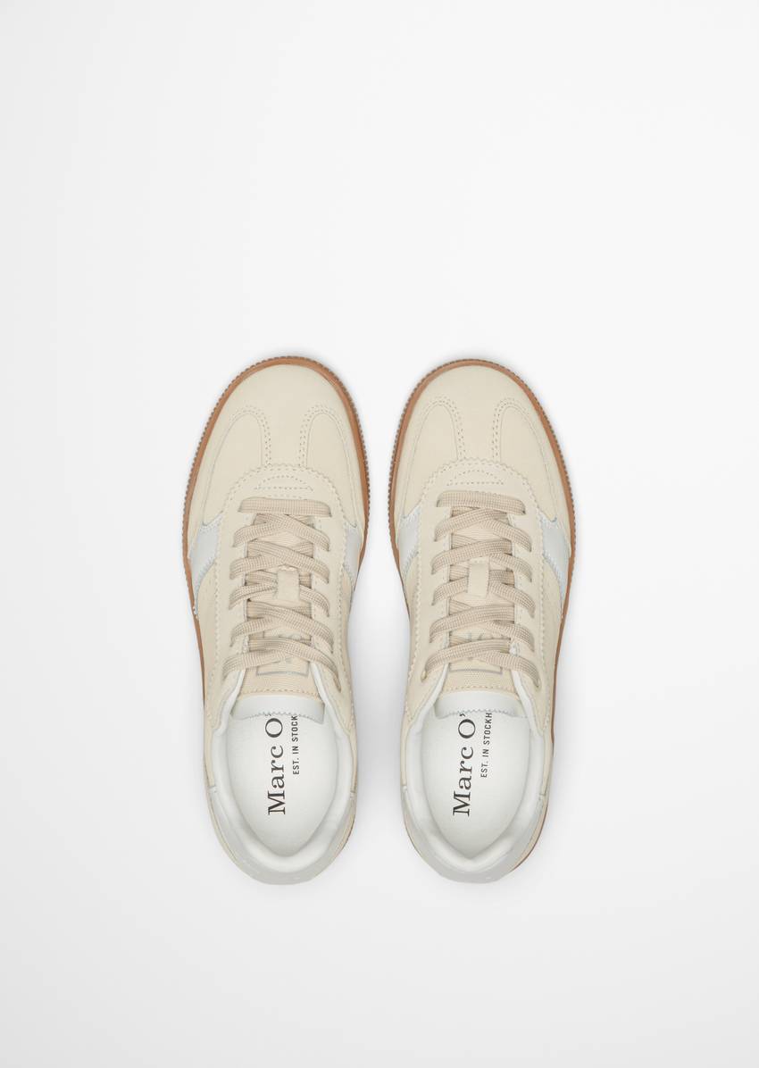 Sneaker made from high-quality cowhide