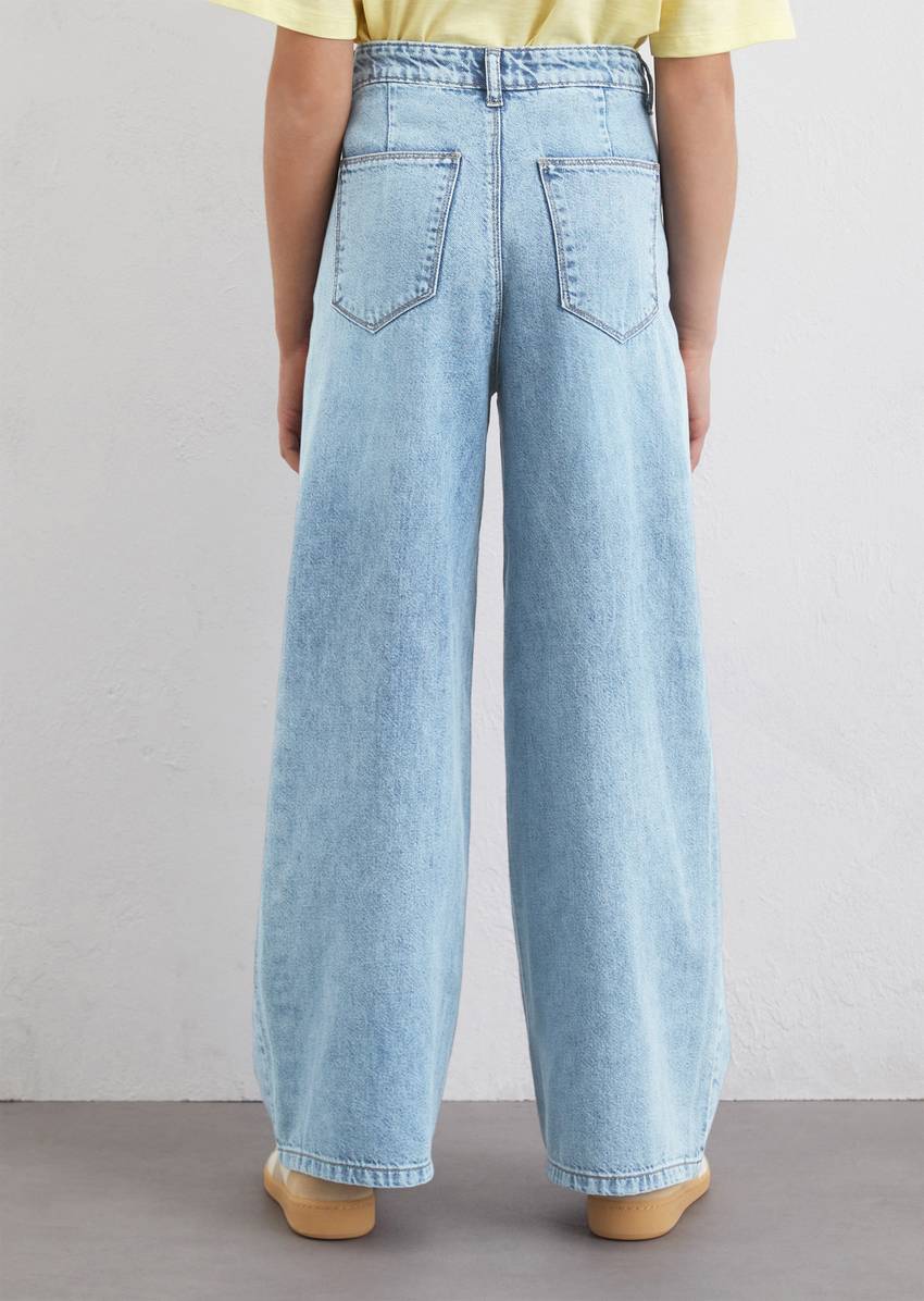 TEENS-GIRLS Jeans made from soft organic cotton denim