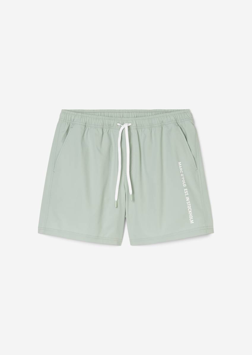 Swimming shorts made from recycled material