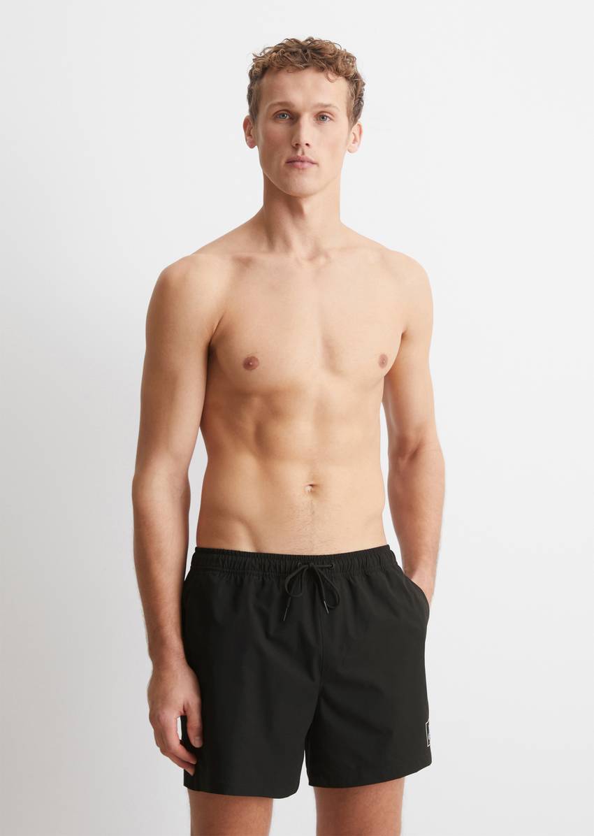 Swimming shorts made from recycled material