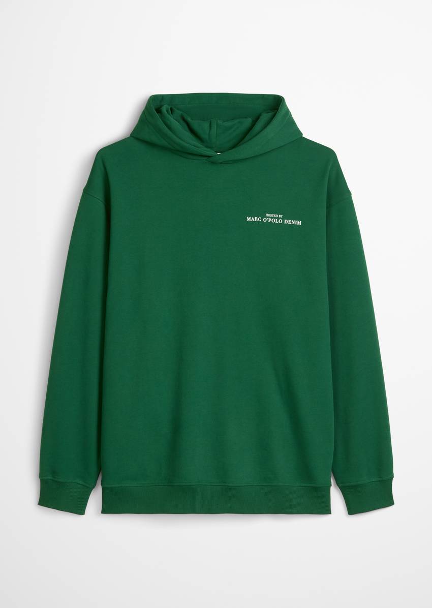 Hoodie relaxed with casual back print