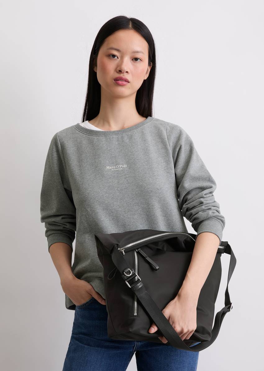 Hobo bag medium made from recycled material