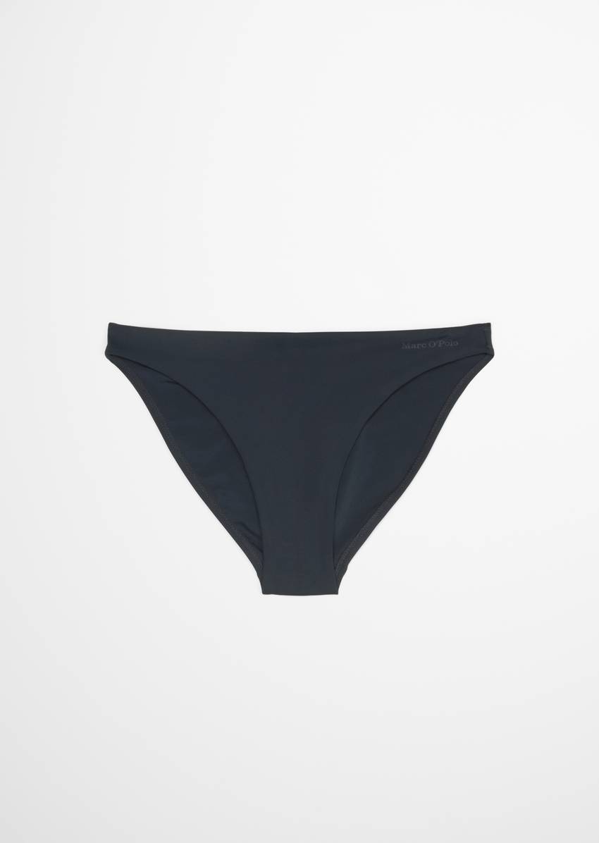Bikini panty made from recycled material