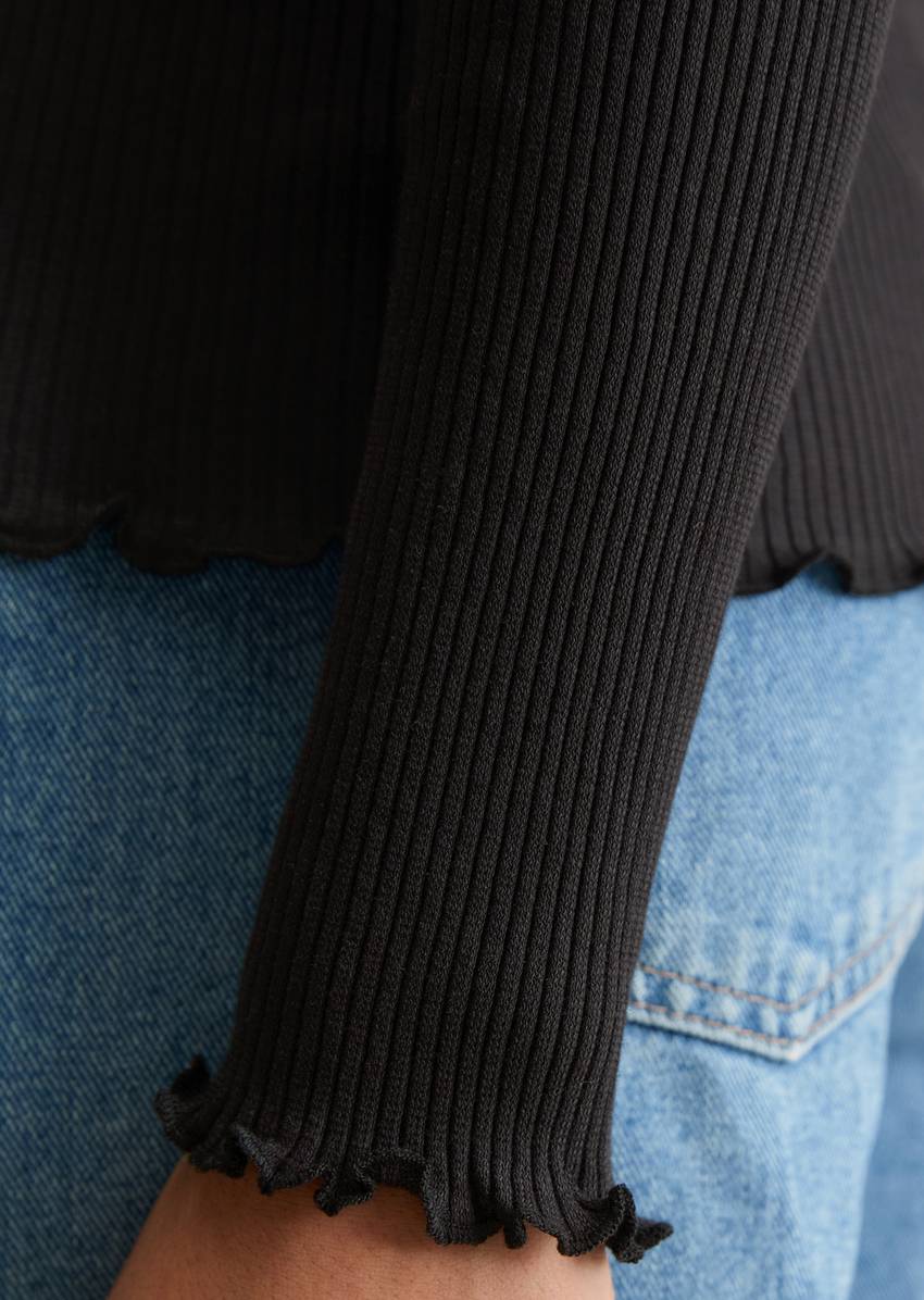 DfC longsleeve slim made from organic cotton stretch