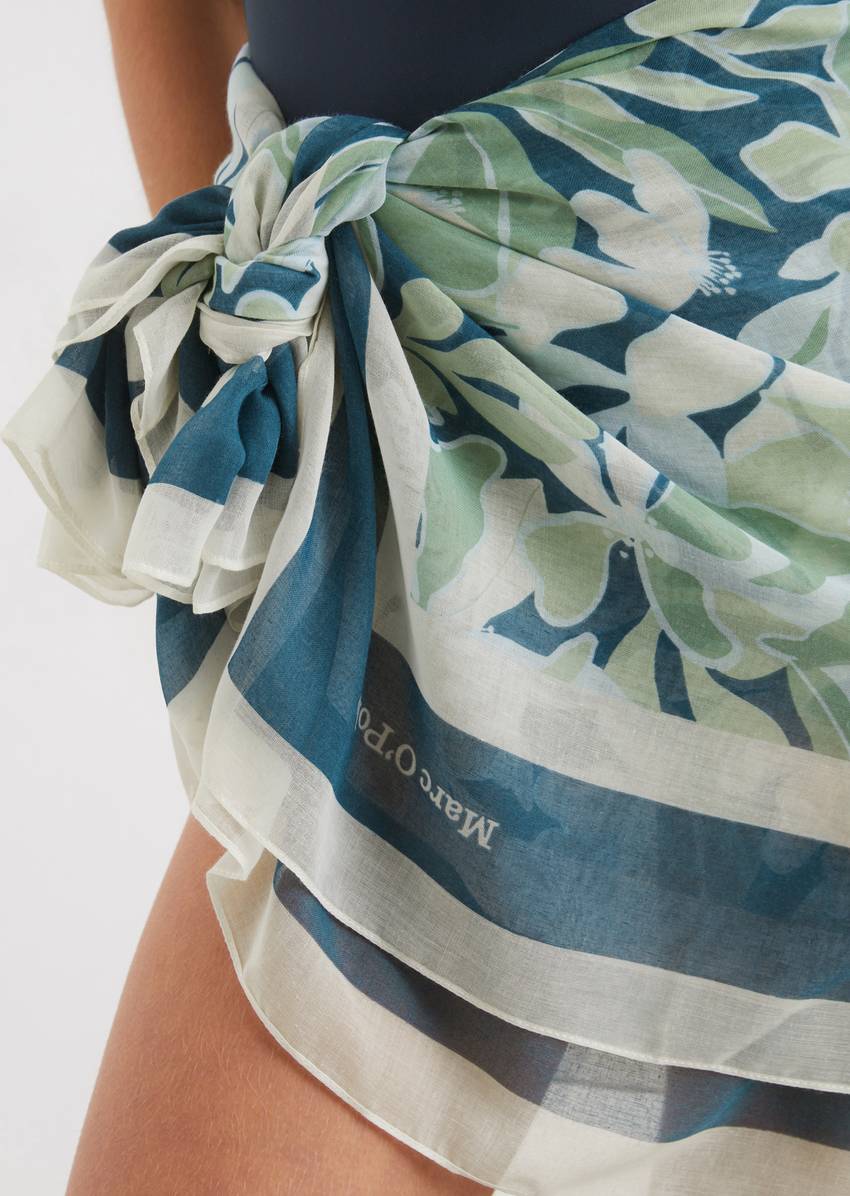 Pareo made from recycled quality