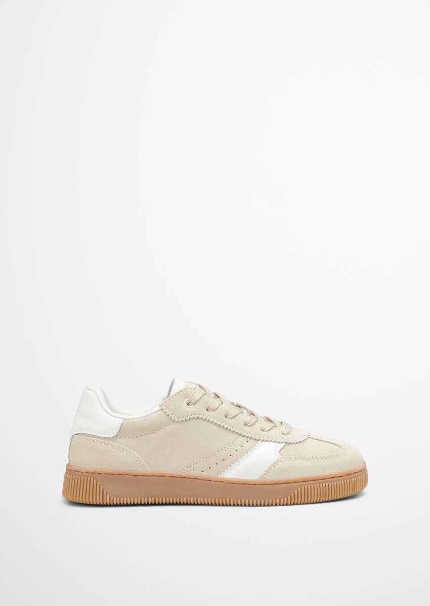 Sneaker made from high-quality cowhide