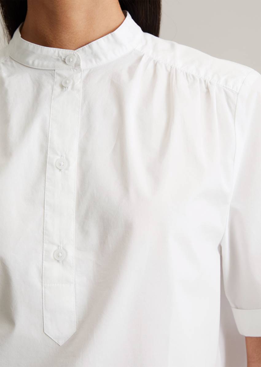 Regular blouse made from Papertouch Poplin