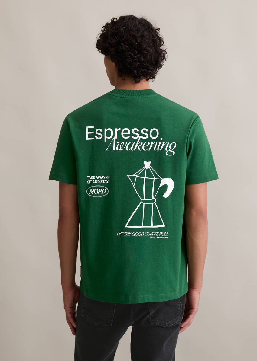 Relaxed T-shirt with casual back print