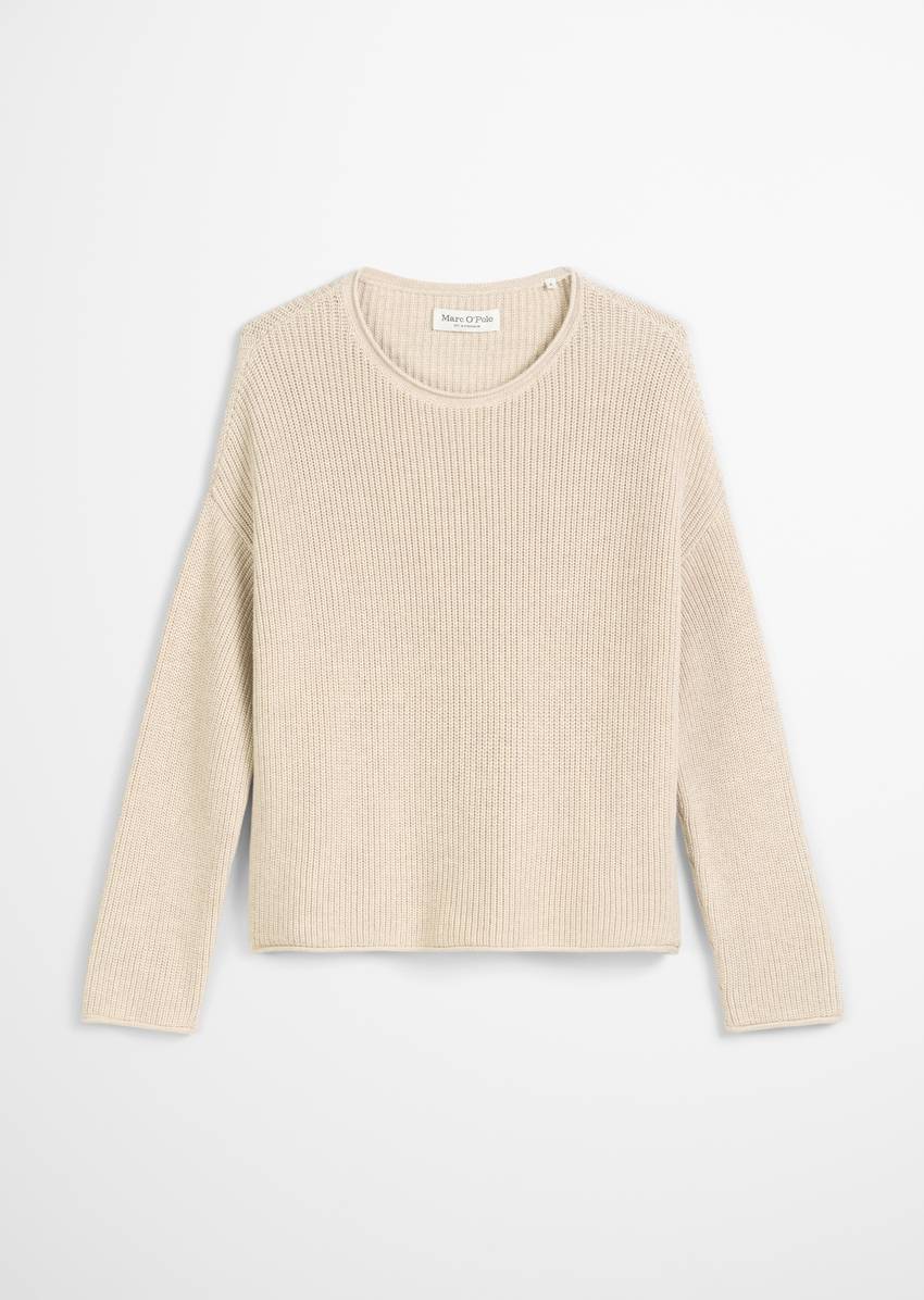 DfC knitted sweater oversize made from heavyweight organic cotton