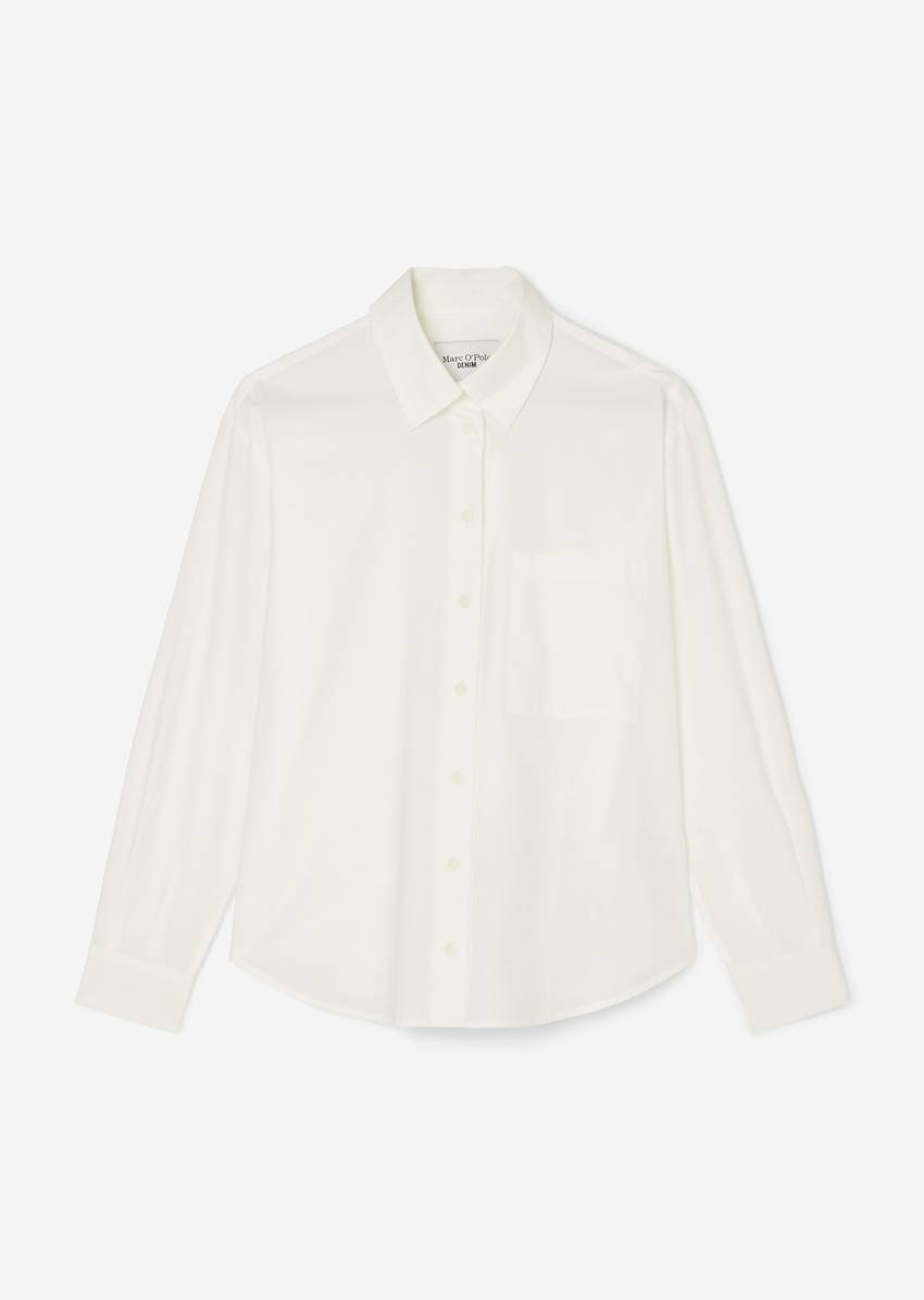 Loose-fitting blouse Made of pure organic cotton