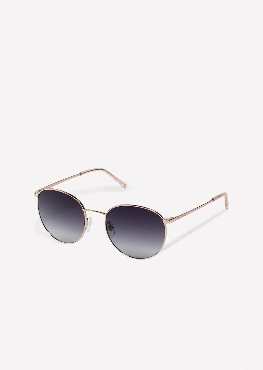 Unisex sunglasses with metal frames